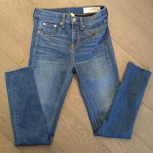 EUC Rag & Bone Denim 10" Skinny Jeans, Size 26
